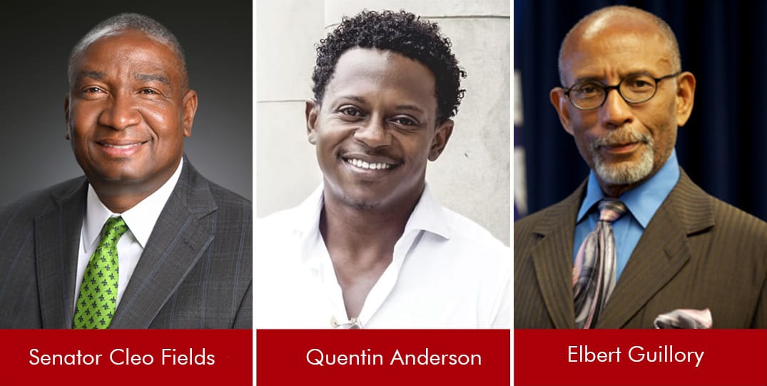 Cleo Fields, Elbert Guillory, and Quentin Anthony Anderson Enter Race for Louisiana’s 6th Congressional District