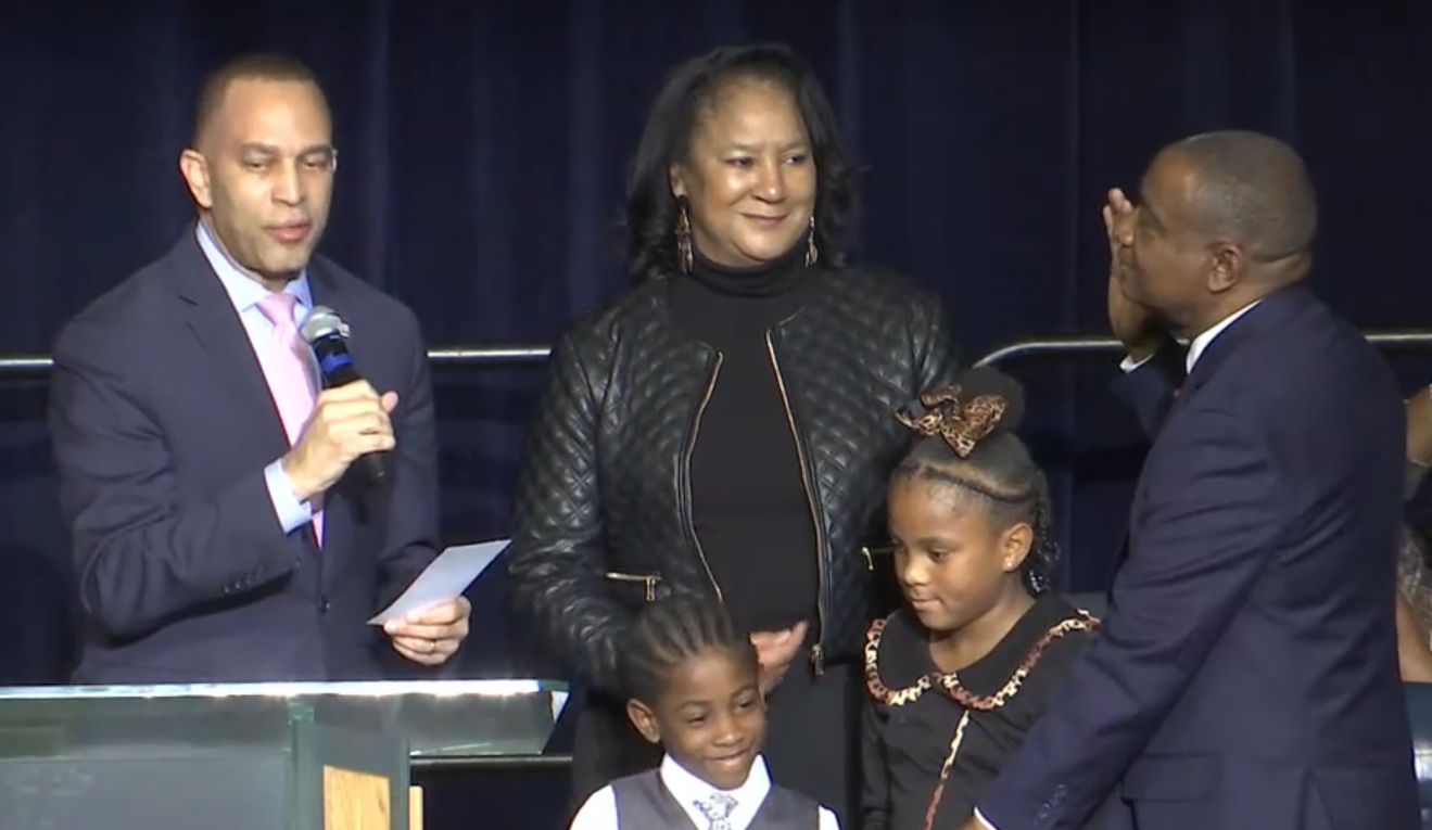 Cleo Fields Sworn In as Congressman for District 6 in Historic Ceremony at Southern University