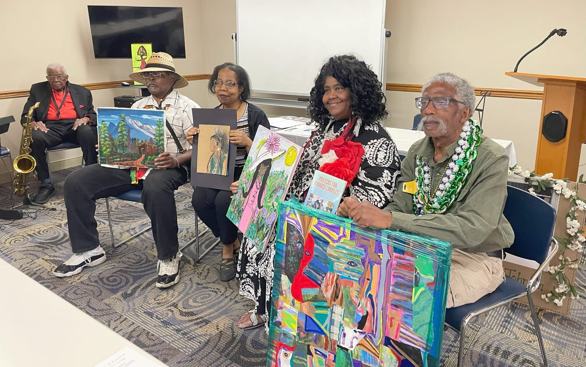 Artists of all kinds turn out for celebration of their work