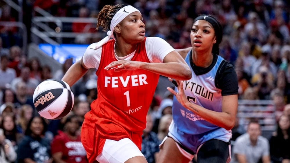 WNBA Upgrades Foul on Chicago Sky's Chennedy Carter in Clash Against Indiana Fever post image