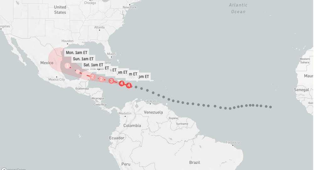 Hurricane Beryl Becomes Record-Breaking Category 5 Storm, Ravages Caribbean post image